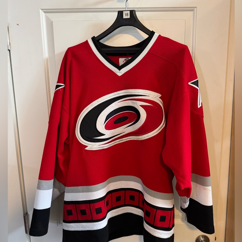 Starter hand stitched hurricanes jersey 52 regular